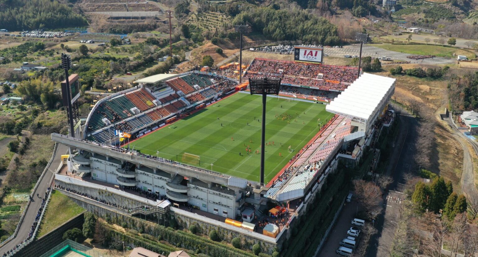 【清水エスパルス】IAIスタジアム日本平【清水日本平運動公園球技場】